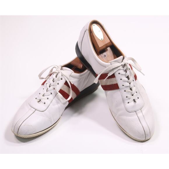 Bally Men's Free Model Low Top Leather Sneakers US 11.5 - Picture 7 of 11